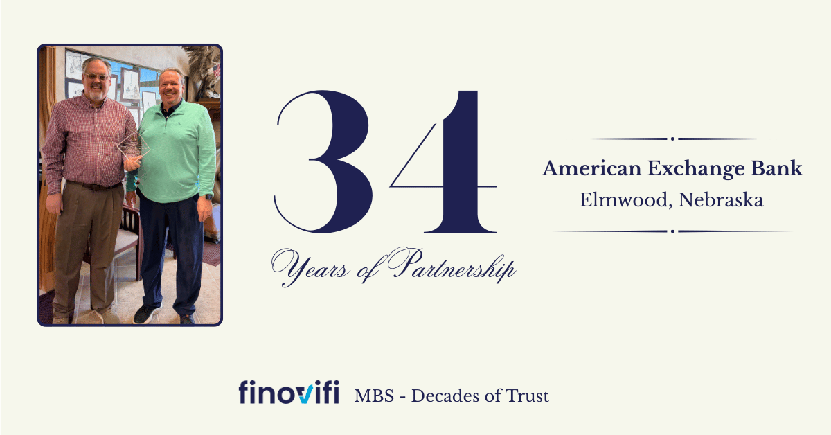 Picture of Ron and American Exchange Bank President